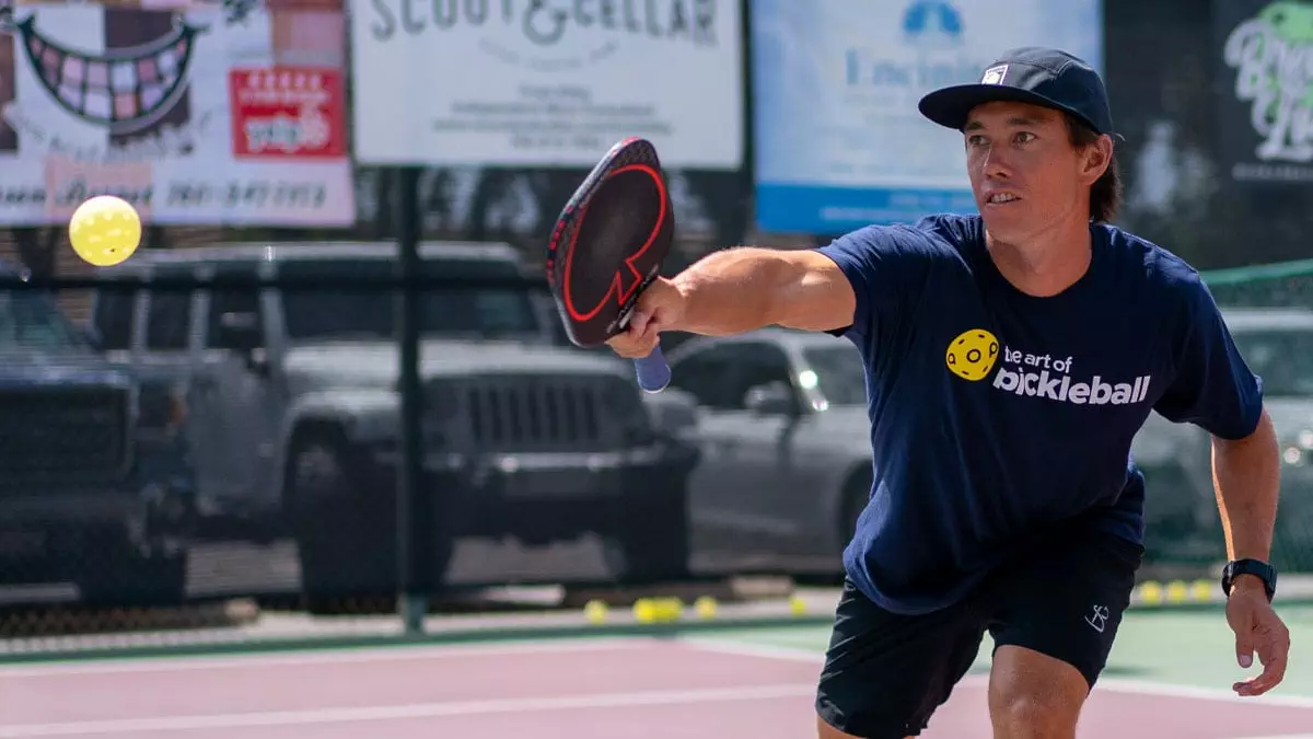 Backhand and Forehand Pickleball Drill for Two Players
