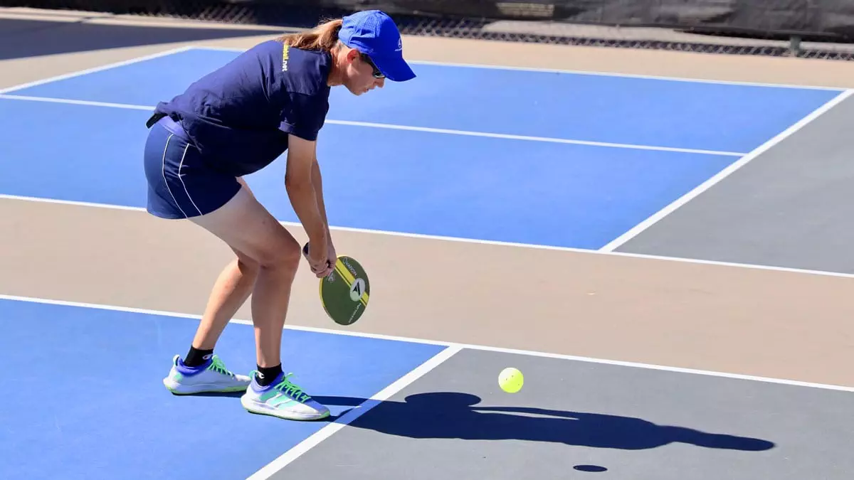Pickleball Drill for Hitting Cross Court and Straight Ahead Dinks