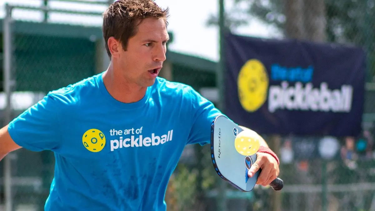 Using a Defensive Block Shot on a Volley in Pickleball
